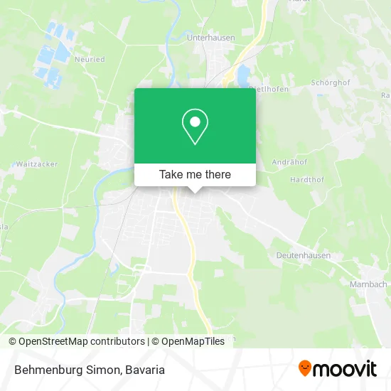 Карта Behmenburg Simon