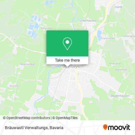 Bräuwastl Verwaltungs map