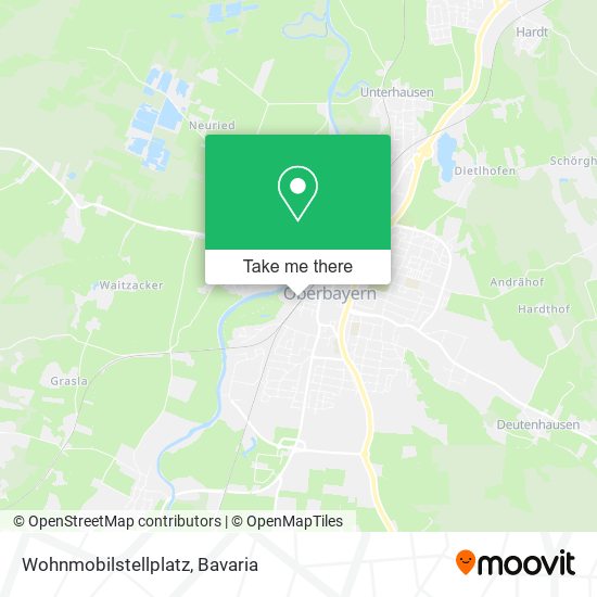 Карта Wohnmobilstellplatz