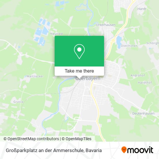 Großparkplatz an der Ammerschule map