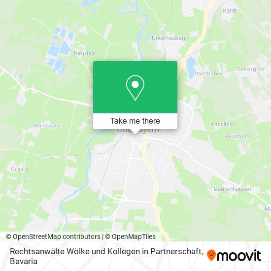 Rechtsanwälte Wölke und Kollegen in Partnerschaft map