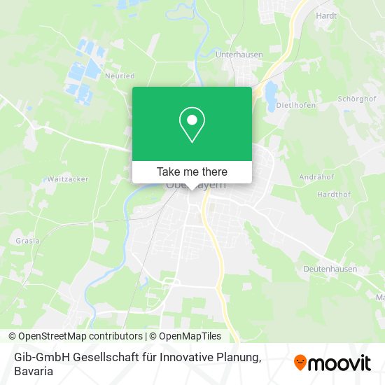 Карта Gib-GmbH Gesellschaft für Innovative Planung