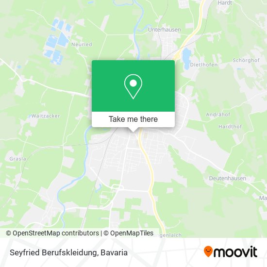 Seyfried Berufskleidung map