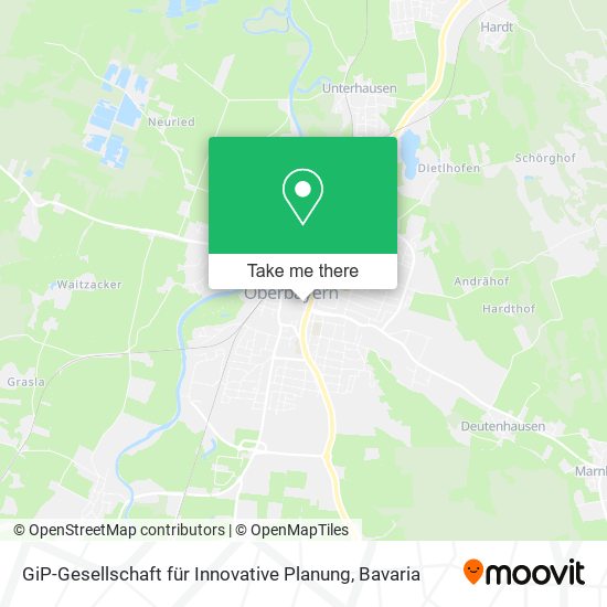 GiP-Gesellschaft für Innovative Planung map