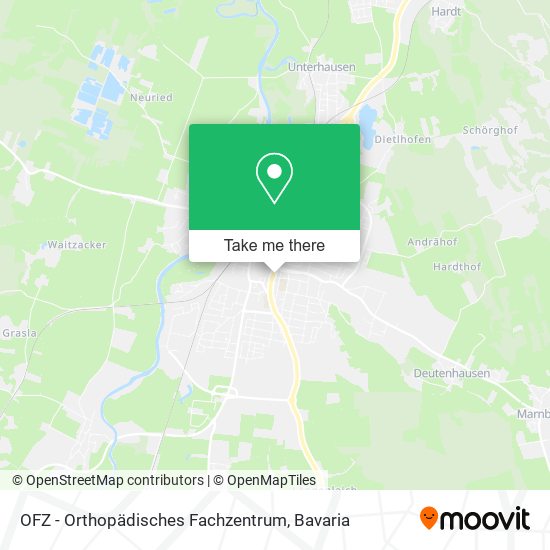 OFZ - Orthopädisches Fachzentrum map