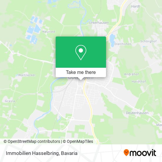 Immobilien Hasselbring map