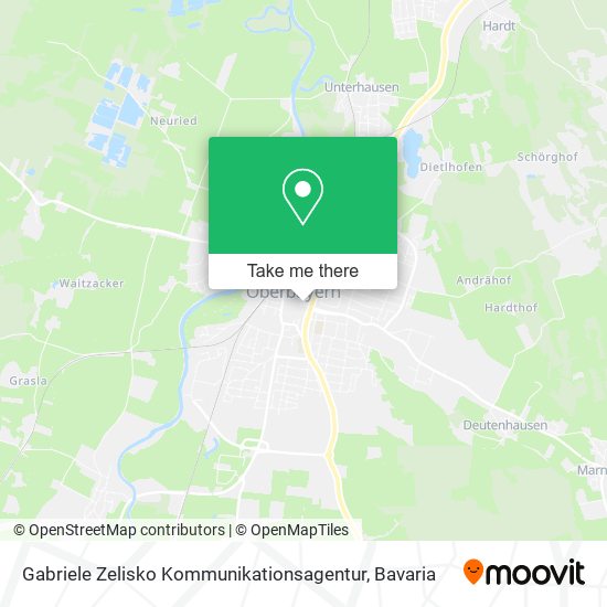 Gabriele Zelisko Kommunikationsagentur map