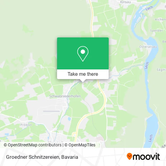 Карта Groedner Schnitzereien