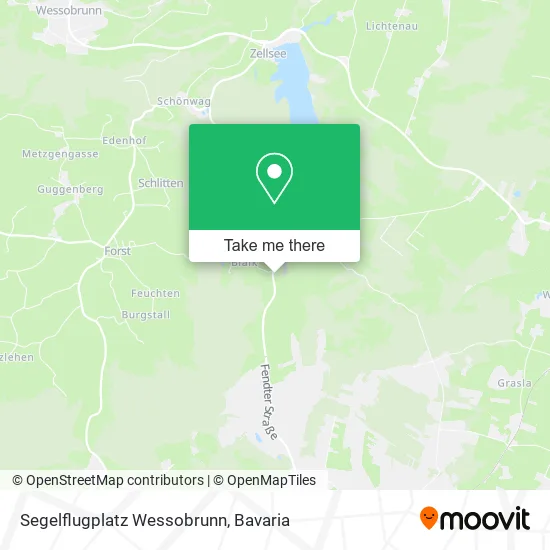 Карта Segelflugplatz Wessobrunn
