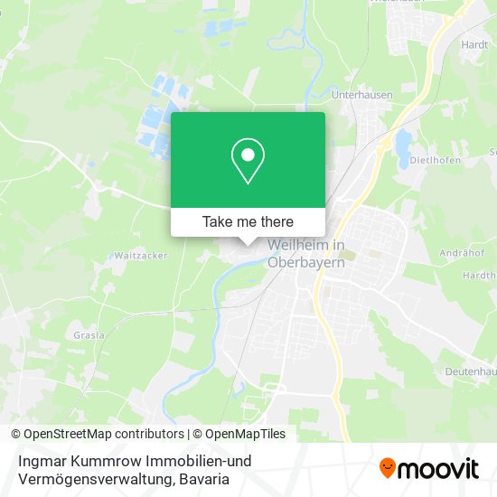 Карта Ingmar Kummrow Immobilien-und Vermögensverwaltung