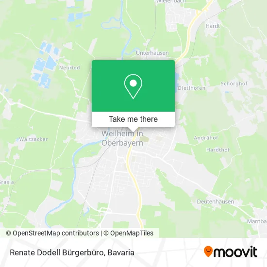 Карта Renate Dodell Bürgerbüro