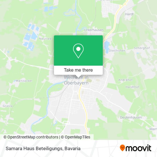 Карта Samara Haus Beteiligungs