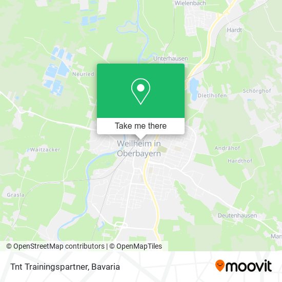 Tnt Trainingspartner map