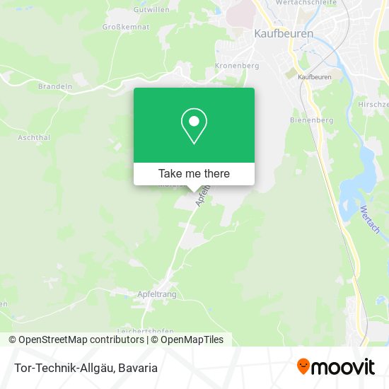 Tor-Technik-Allgäu map