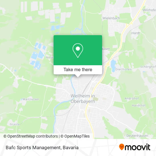 Карта Bafc Sports Management