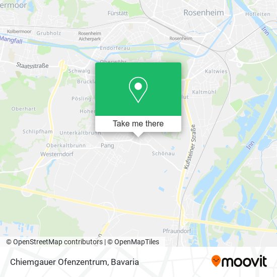 Chiemgauer Ofenzentrum map