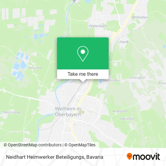 Карта Neidhart Heimwerker Beteiligungs