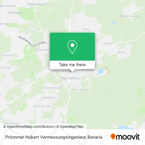 Карта Prömmer Hubert Vermessungsingenieur