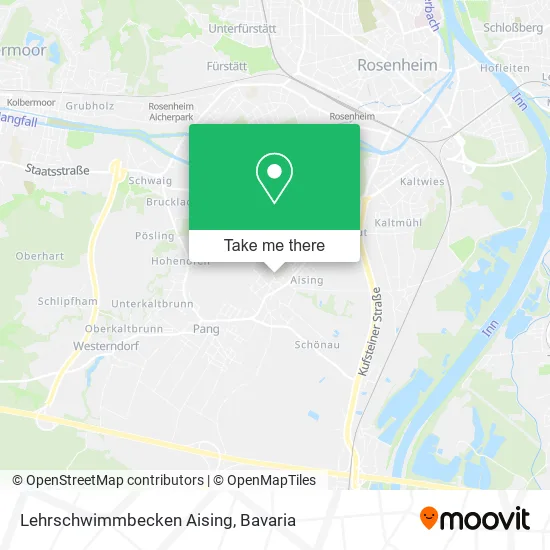 Карта Lehrschwimmbecken Aising