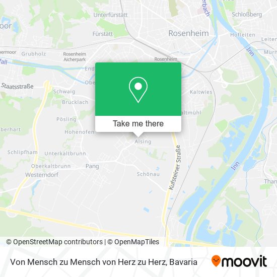 Von Mensch zu Mensch von Herz zu Herz map