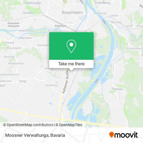 Moosner Verwaltungs map