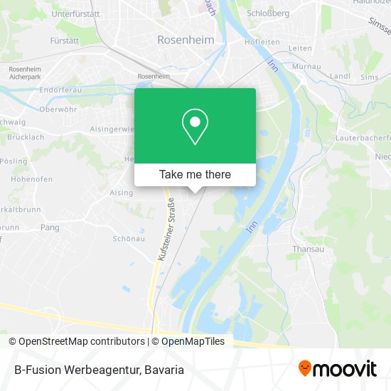 B-Fusion Werbeagentur map