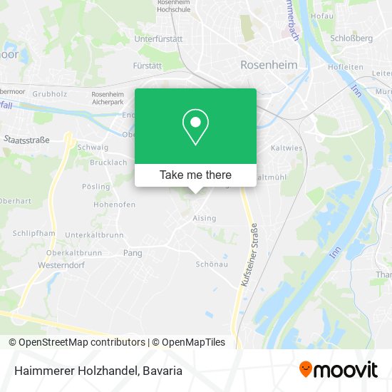 Haimmerer Holzhandel map