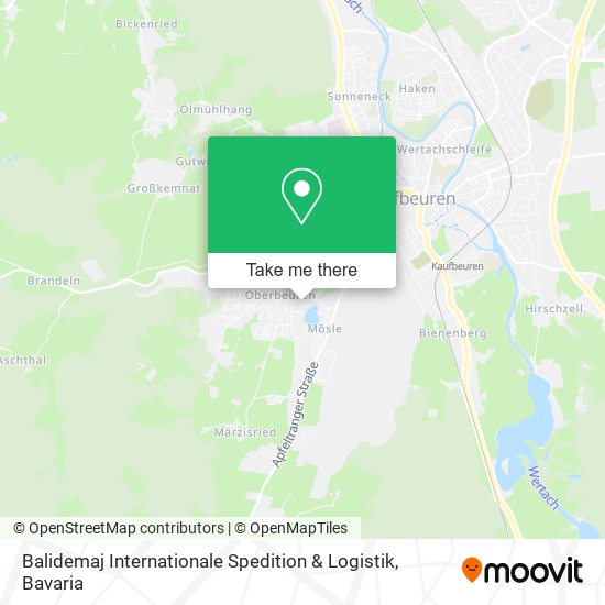 Balidemaj Internationale Spedition & Logistik map