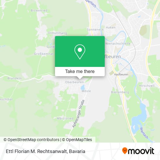 Ettl Florian M. Rechtsanwalt map