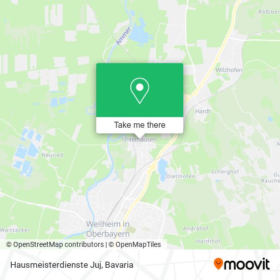 Hausmeisterdienste Juj map