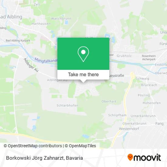 Borkowski Jörg Zahnarzt map