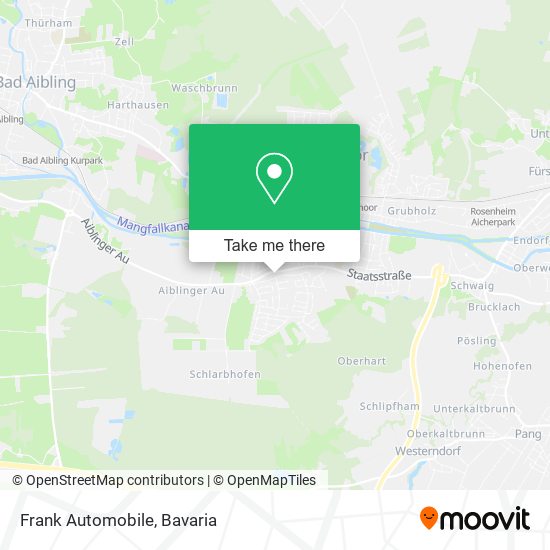 Frank Automobile map