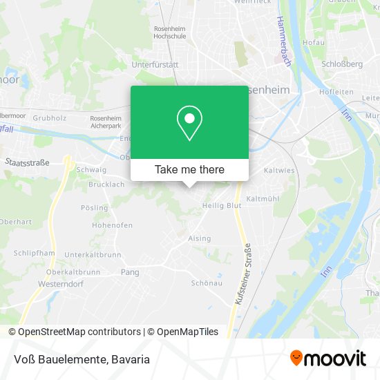 Voß Bauelemente map