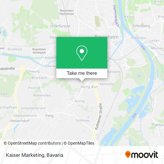 Kaiser Marketing map