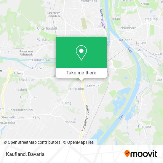 Kaufland map