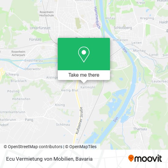 Ecu Vermietung von Mobilien map