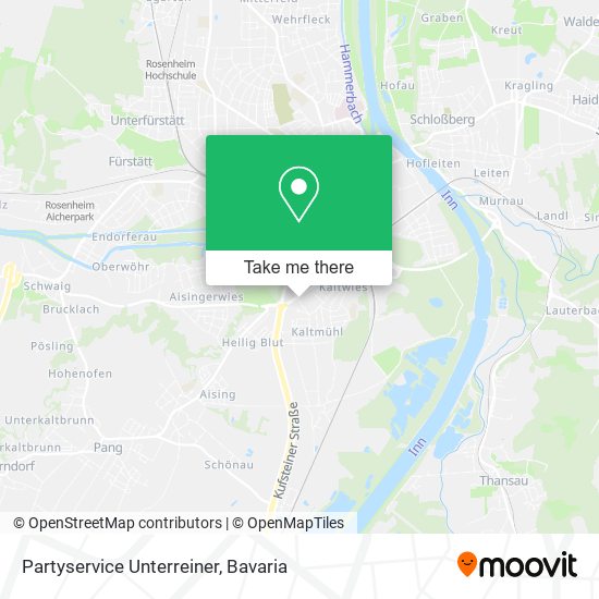 Partyservice Unterreiner map