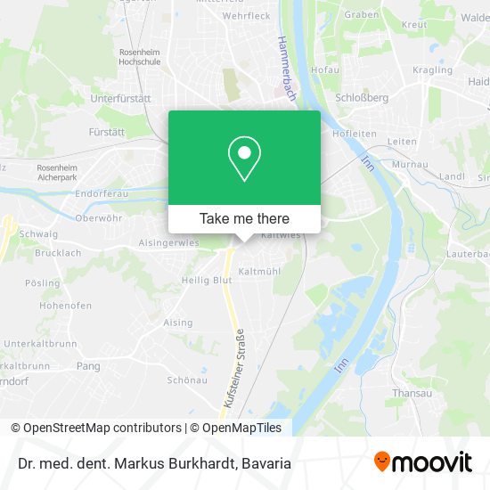 Dr. med. dent. Markus Burkhardt map