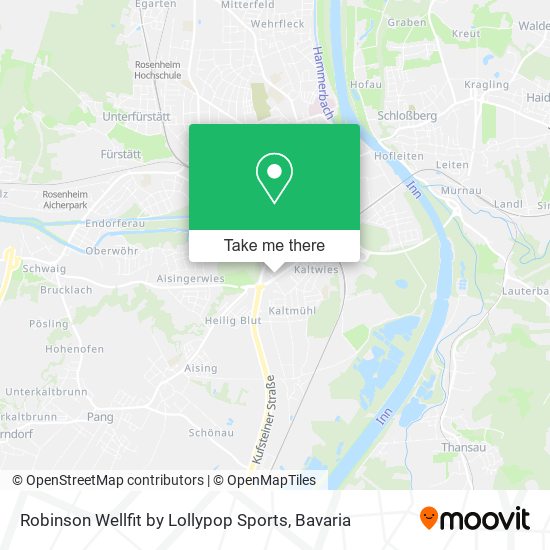 Robinson Wellfit by Lollypop Sports map