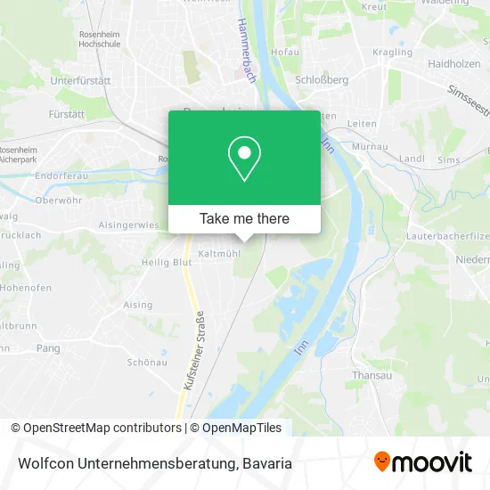 Карта Wolfcon Unternehmensberatung