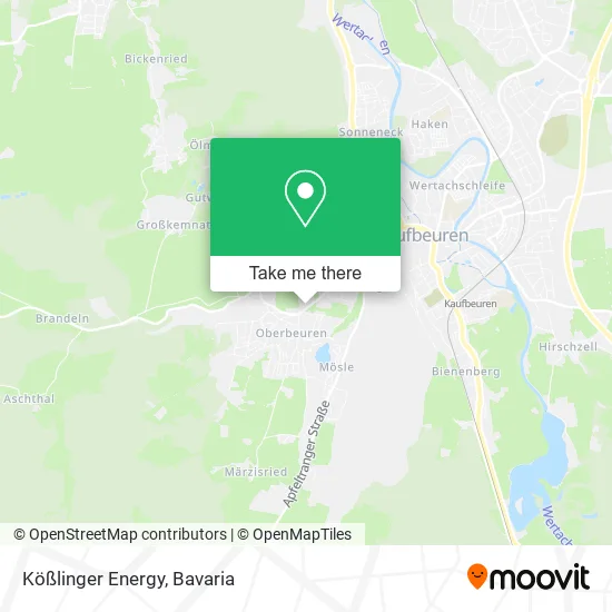 Карта Kößlinger Energy