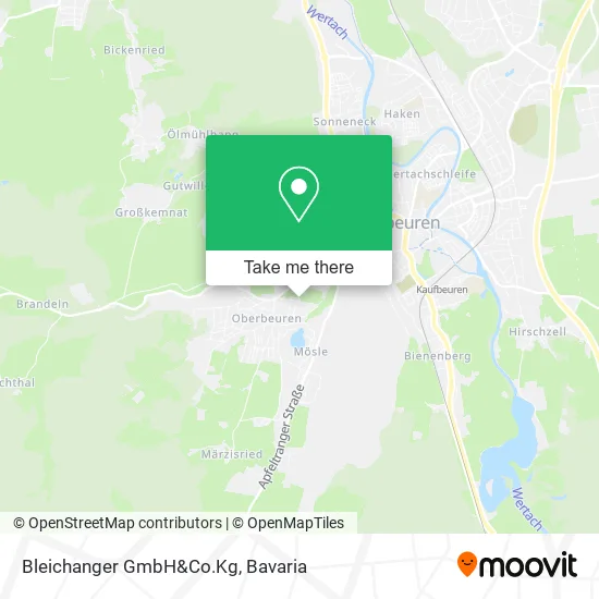 Карта Bleichanger GmbH&Co.Kg