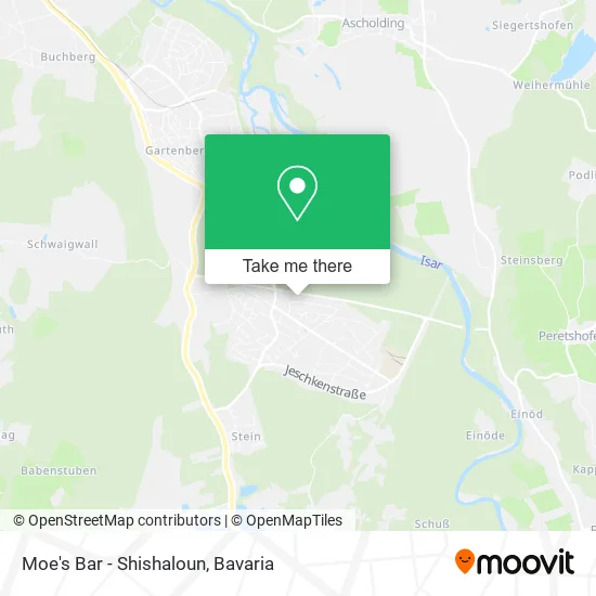 Карта Moe's Bar - Shishaloun