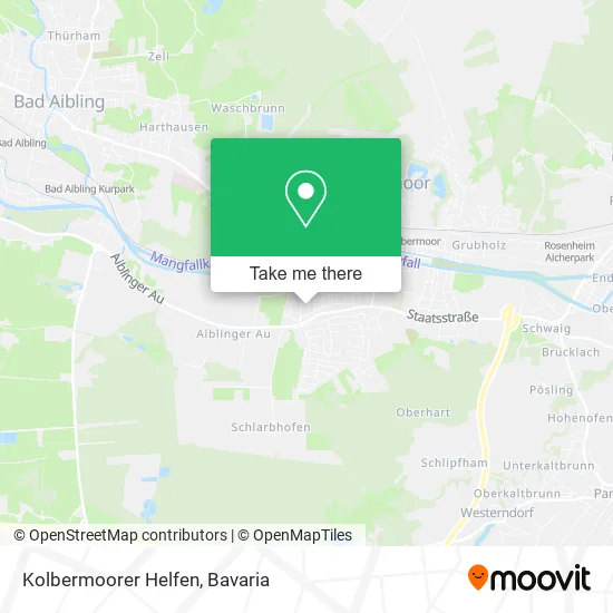 Карта Kolbermoorer Helfen