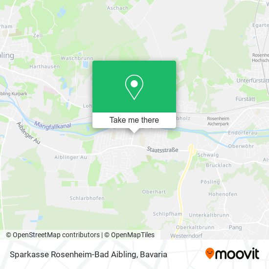 Sparkasse Rosenheim-Bad Aibling map