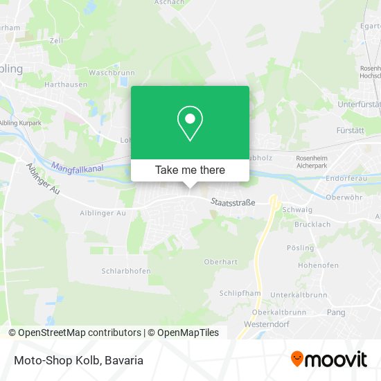 Moto-Shop Kolb map