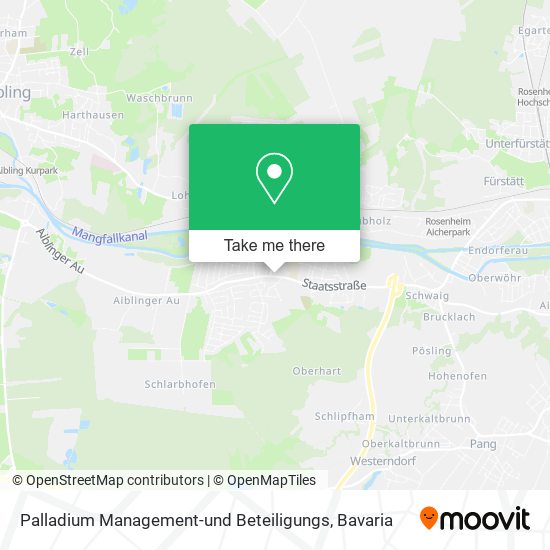 Palladium Management-und Beteiligungs map