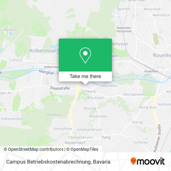 Campus Betriebskostenabrechnung map