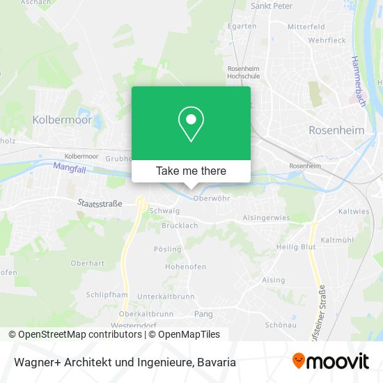 Wagner+ Architekt und Ingenieure map