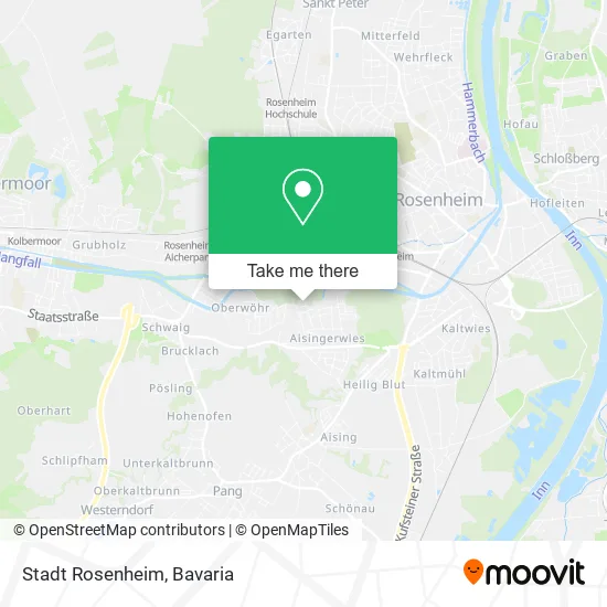 Карта Stadt Rosenheim